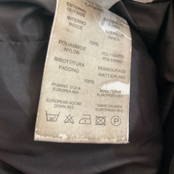 ADD DOWN***Black Belted Fur Hooded Coat***Size XXS - Picture 8 of 11